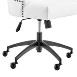 Empower Channel Tufted Fabric Office Chair - BUILDMYPLACE