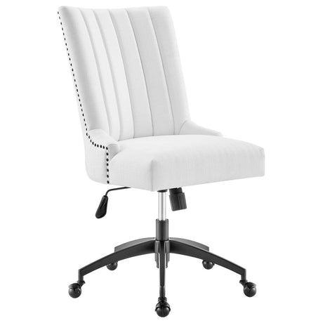 Empower Channel Tufted Fabric Office Chair - BUILDMYPLACE