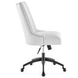 Empower Channel Tufted Vegan Leather Office Chair - BUILDMYPLACE