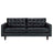 Empress Bonded Leather Sofa - BUILDMYPLACE