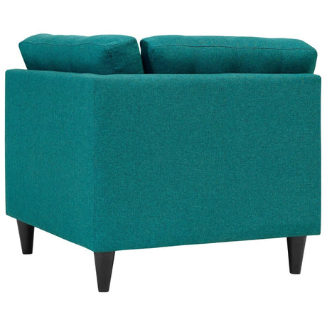 Empress Upholstered Fabric Corner Sofa - BUILDMYPLACE