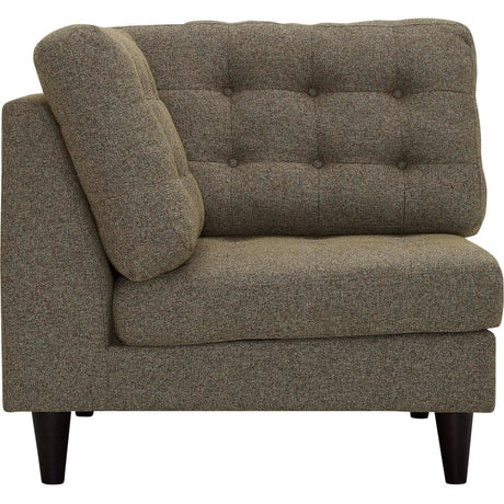 Empress Upholstered Fabric Corner Sofa - BUILDMYPLACE