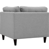 Empress Upholstered Fabric Corner Sofa - BUILDMYPLACE