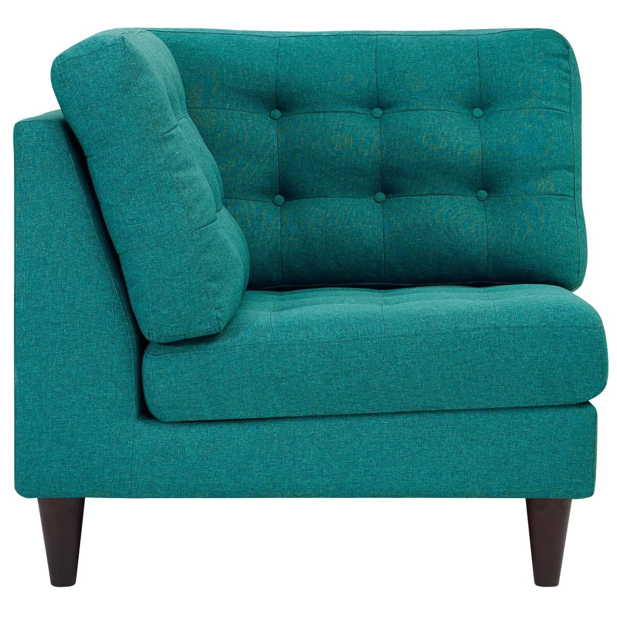 Empress Upholstered Fabric Corner Sofa - BUILDMYPLACE