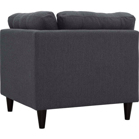 Empress Upholstered Fabric Corner Sofa - BUILDMYPLACE