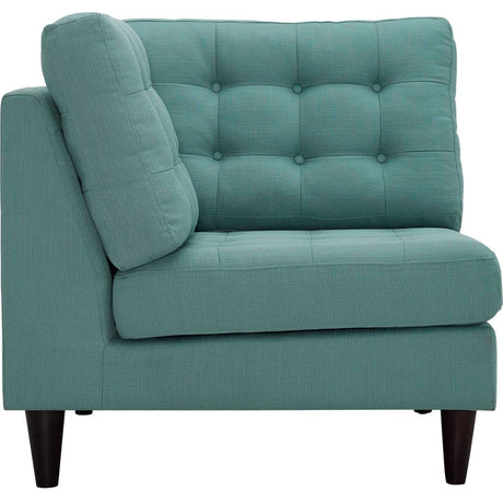 Empress Upholstered Fabric Corner Sofa - BUILDMYPLACE