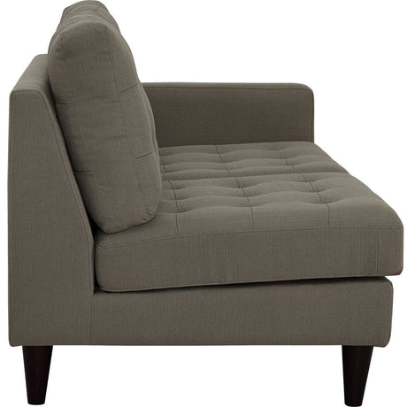 Empress Upholstered Fabric Loveseat - BUILDMYPLACE