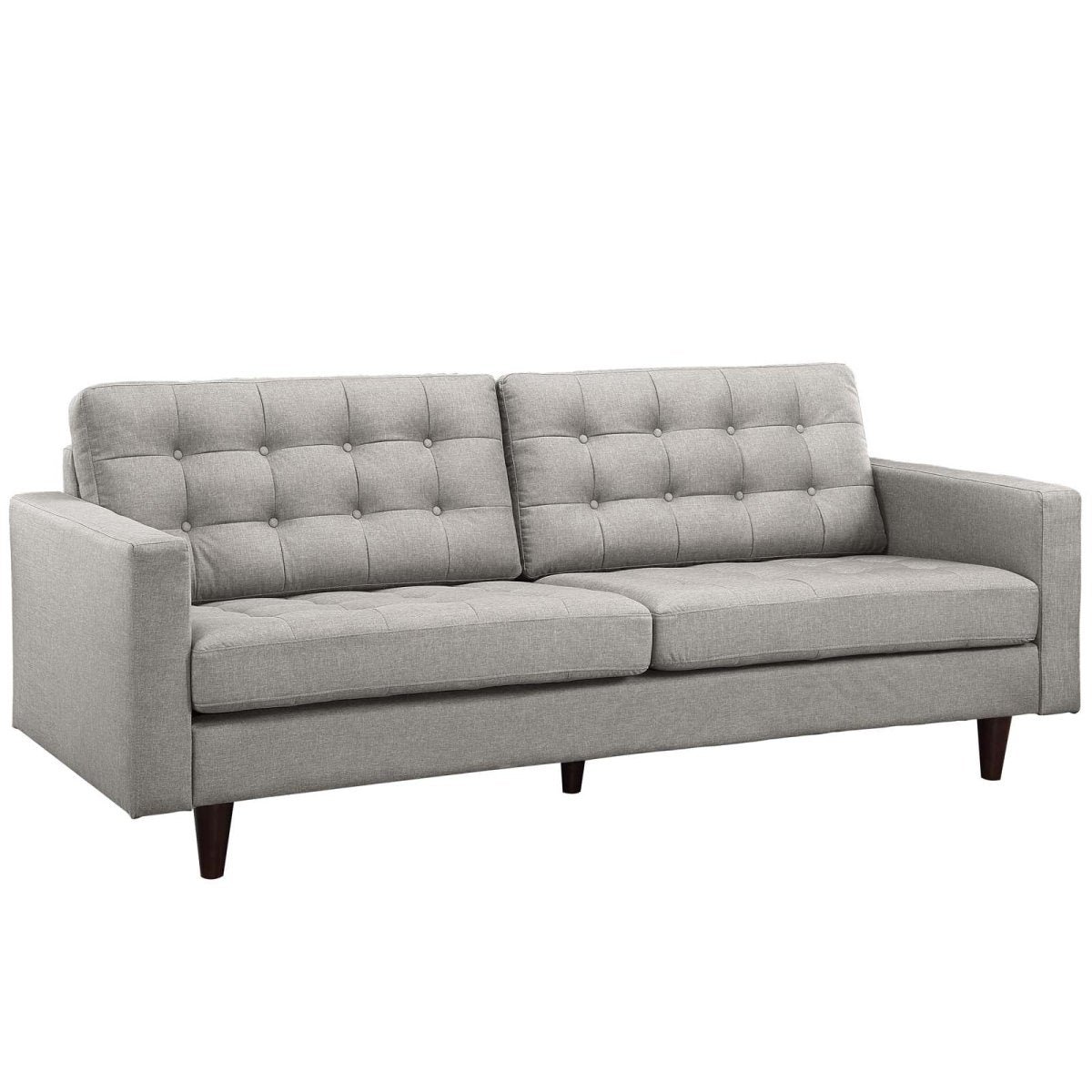 Empress Upholstered Fabric Sofa - BUILDMYPLACE