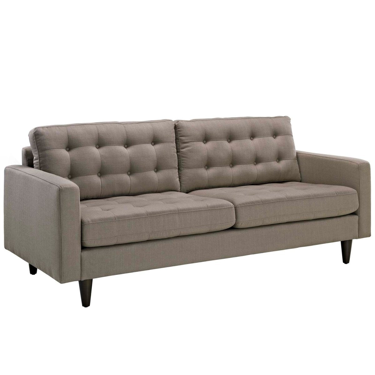 Empress Upholstered Fabric Sofa - BUILDMYPLACE