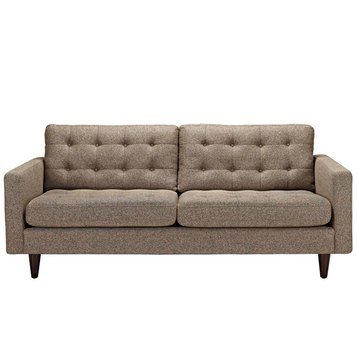 Empress Upholstered Fabric Sofa - BUILDMYPLACE