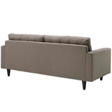 Empress Upholstered Fabric Sofa - BUILDMYPLACE