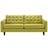 Empress Upholstered Fabric Sofa - BUILDMYPLACE