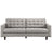 Empress Upholstered Fabric Sofa - BUILDMYPLACE