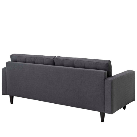 Empress Upholstered Fabric Sofa - BUILDMYPLACE