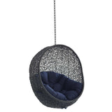 Encase Sunbrella Fabric Swing Outdoor Patio Lounge Chair Without Stand - BUILDMYPLACE