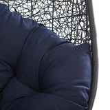 Encase Sunbrella Fabric Swing Outdoor Patio Lounge Chair Without Stand - BUILDMYPLACE