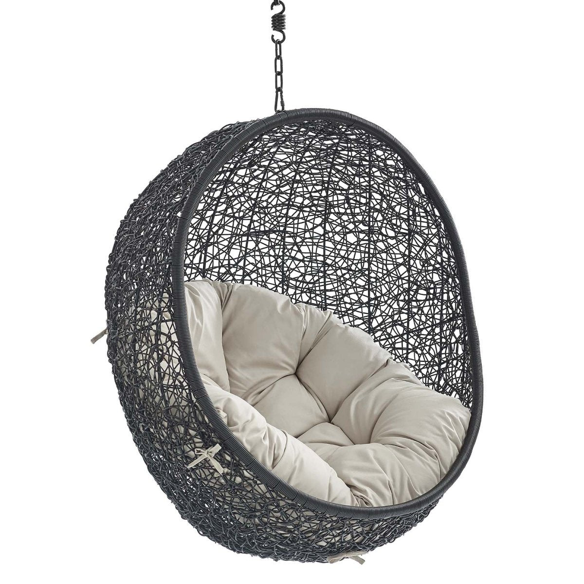 Encase Sunbrella Fabric Swing Outdoor Patio Lounge Chair Without Stand - BUILDMYPLACE