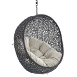 Encase Sunbrella Fabric Swing Outdoor Patio Lounge Chair Without Stand - BUILDMYPLACE