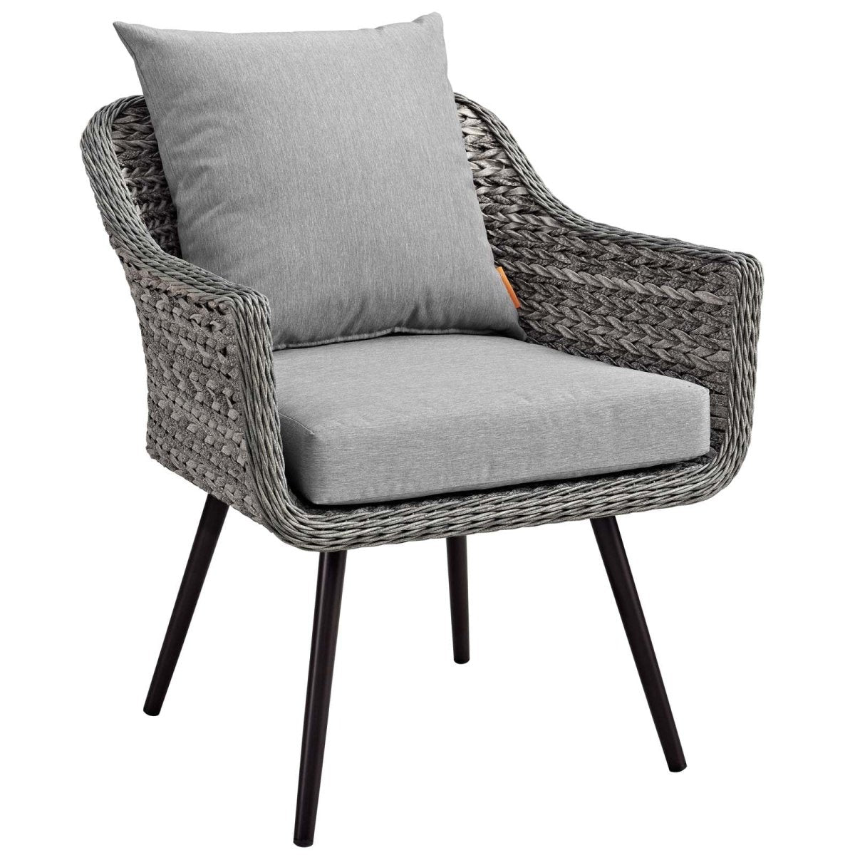 Endeavor Armchair Outdoor Patio Wicker Rattan Set Of 2 - BUILDMYPLACE