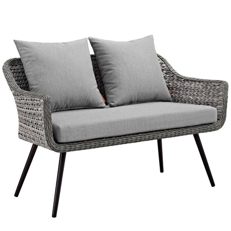 Endeavor Outdoor Patio Wicker Rattan Sectional Sofa Set - BUILDMYPLACE