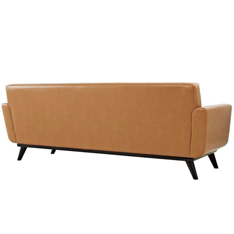 Engage Bonded Leather Sofa - BUILDMYPLACE