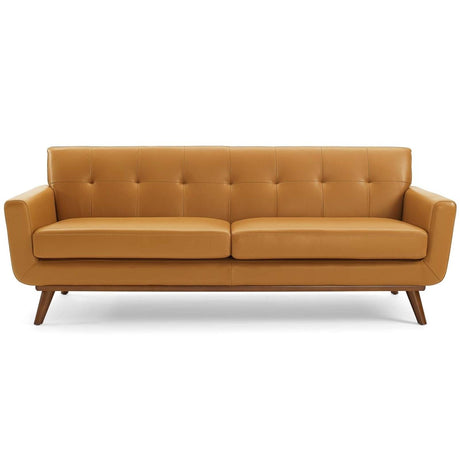 Engage Top - Grain Leather Living Room Lounge Sofa - BUILDMYPLACE