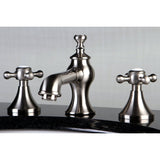 English Country 8" Deck Mount Widespread Bathroom Faucet - BUILDMYPLACE