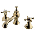 English Country 8" Deck Mount Widespread Bathroom Faucet - BUILDMYPLACE