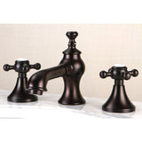 English Country 8" Deck Mount Widespread Bathroom Faucet - BUILDMYPLACE