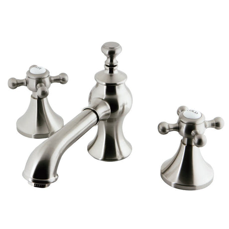 English Country 8" Deck Mount Widespread Bathroom Faucet - BUILDMYPLACE