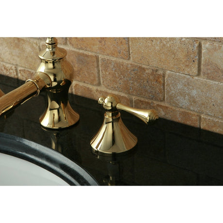 English Country 8" Widespread Bathroom Faucet - BUILDMYPLACE