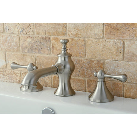 English Country 8" Widespread Bathroom Faucet - BUILDMYPLACE