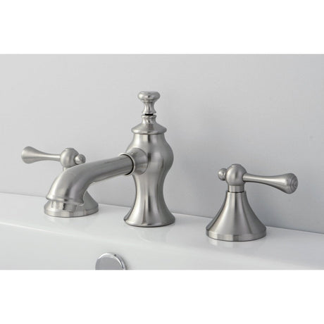 English Country 8" Widespread Bathroom Faucet - BUILDMYPLACE