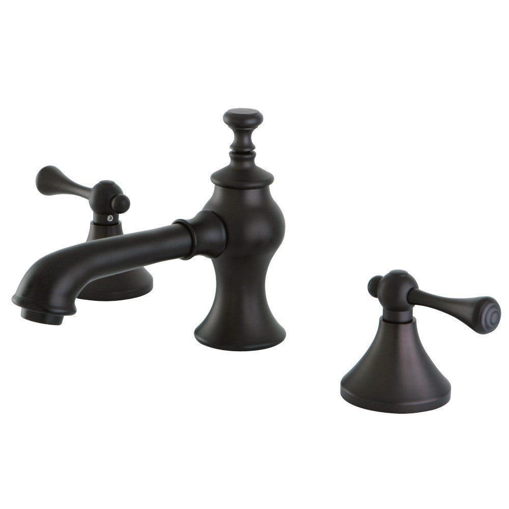 English Country 8" Widespread Bathroom Faucet - BUILDMYPLACE