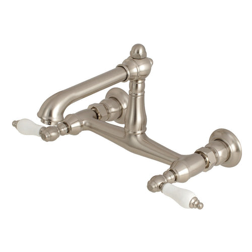 English Country Easry to Clean Wall Mount Bathroom Faucet