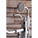 English Country Freestanding Tub Faucet With Hand Shower - BUILDMYPLACE