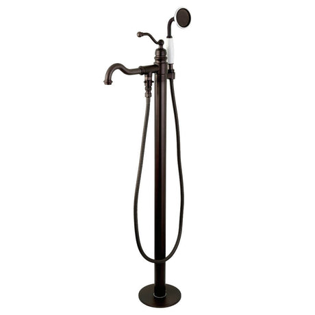 English Country Freestanding Tub Faucet With Hand Shower - BUILDMYPLACE