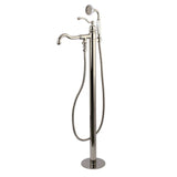 English Country Freestanding Tub Faucet With Hand Shower - BUILDMYPLACE