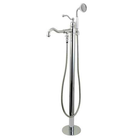 English Country Freestanding Tub Faucet With Hand Shower - BUILDMYPLACE