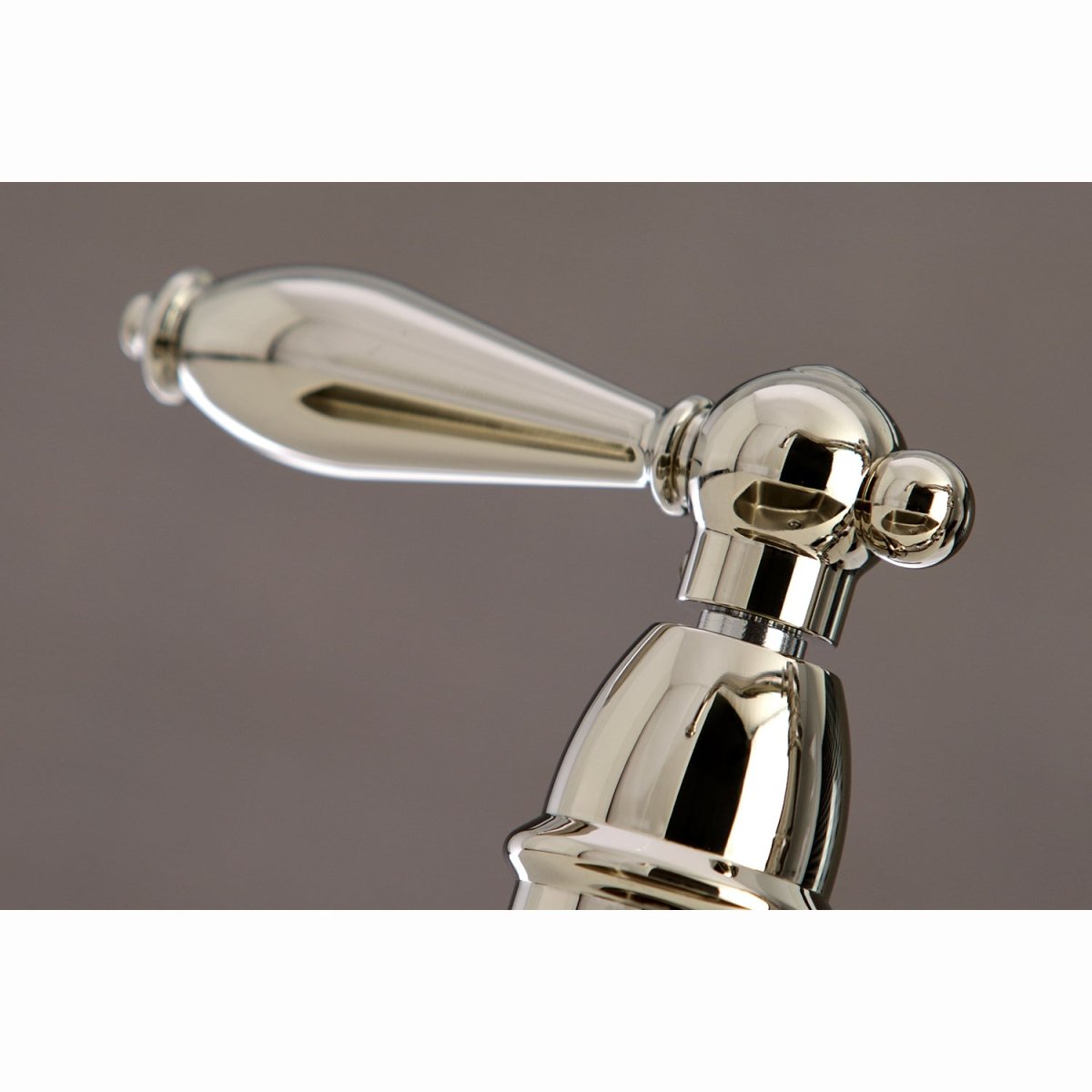 English Country Kitchen Faucet With Side Sprayer - BUILDMYPLACE