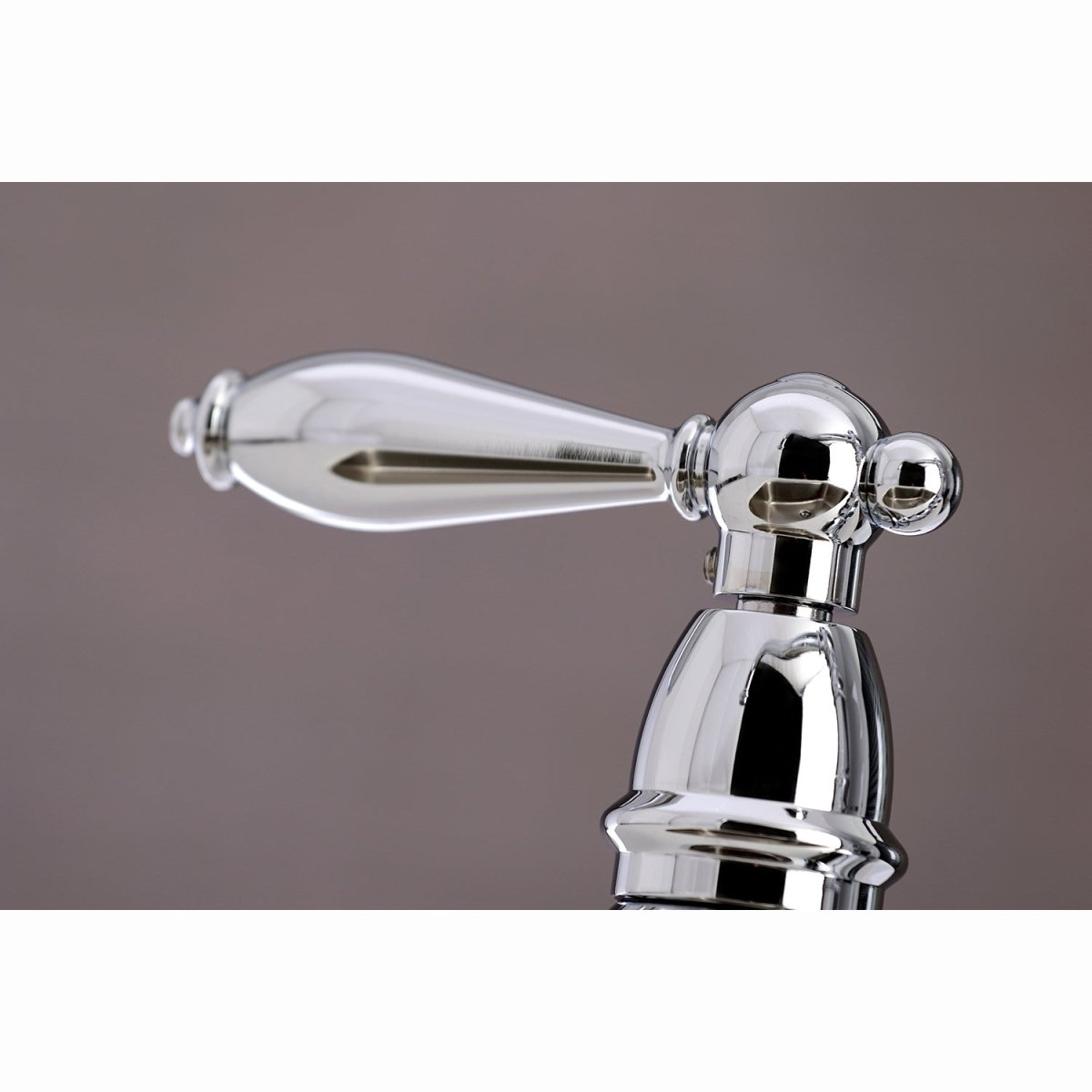 English Country Kitchen Faucet With Side Sprayer - BUILDMYPLACE