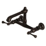 English Country Traditional Wall Mount Bathroom Faucet - BUILDMYPLACE