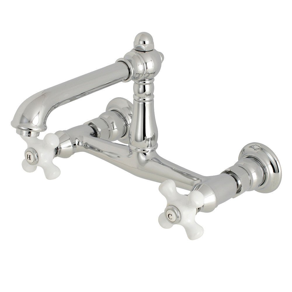 English Country Wall Mount Bathroom Faucet - BUILDMYPLACE