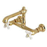 English Country Wall Mount Bathroom Faucet - BUILDMYPLACE