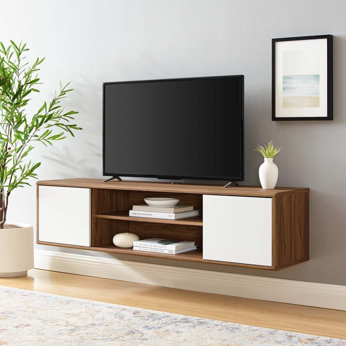 Envision 60" Wall Mount TV Stand - BUILDMYPLACE