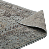 Enye Distressed Vintage Floral Lattice Area Rug - BUILDMYPLACE