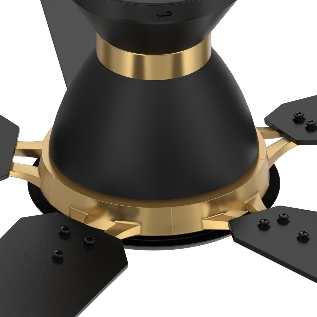 ESPEAR 52 inch Flush Mount 5 - Blade Smart Ceiling Fan with LED Light & Remote - LEDMyPlace