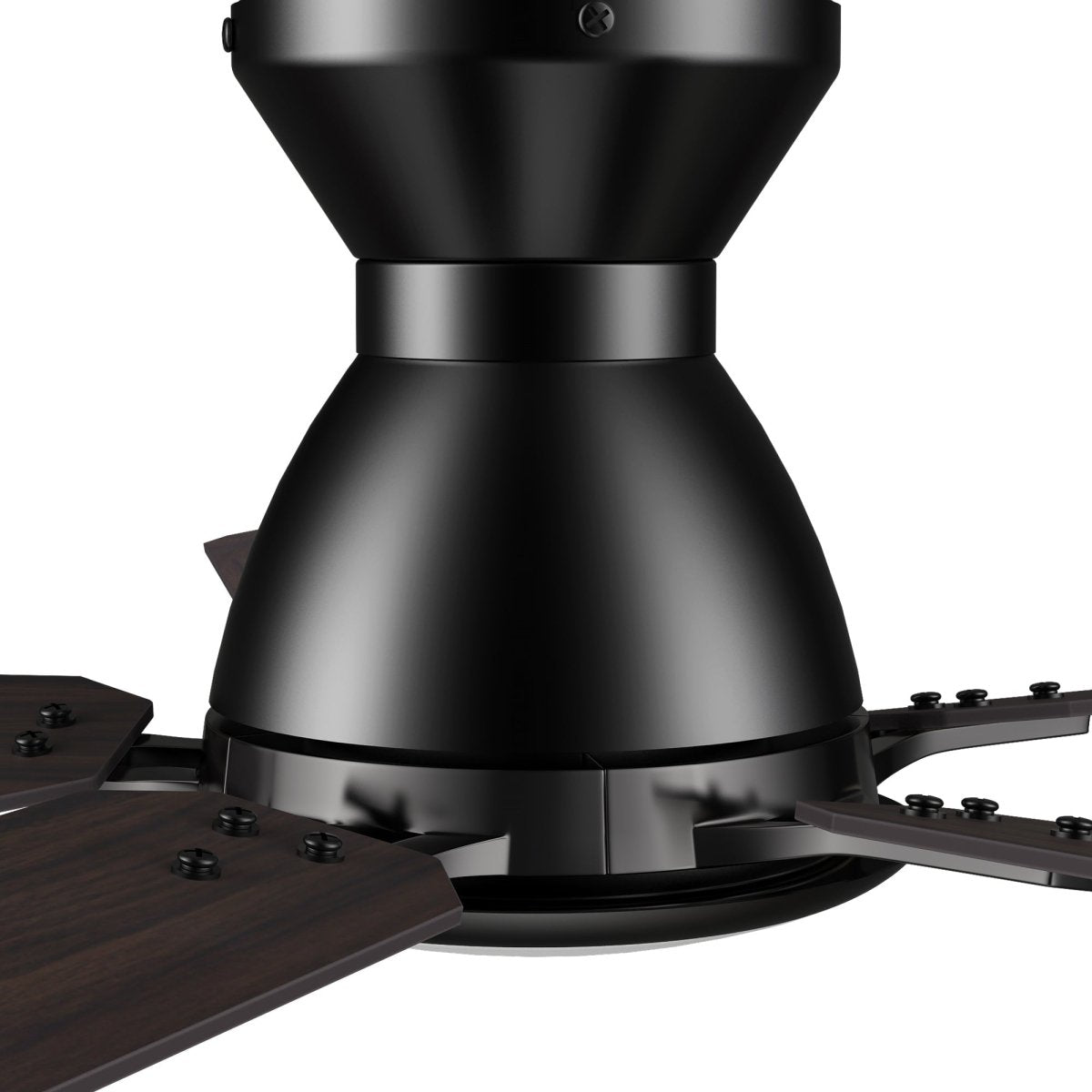 ESPEAR 52 inch Flush Mount 5 - Blade Smart Ceiling Fan with LED Light & Remote - LEDMyPlace