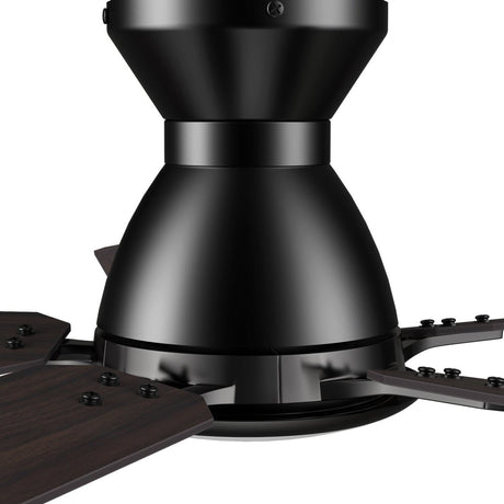 ESPEAR 52 inch Flush Mount 5 - Blade Smart Ceiling Fan with LED Light & Remote - LEDMyPlace