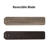 ESPEAR 52 inch Flush Mount 5 - Blade Smart Ceiling Fan with LED Light & Remote - LEDMyPlace